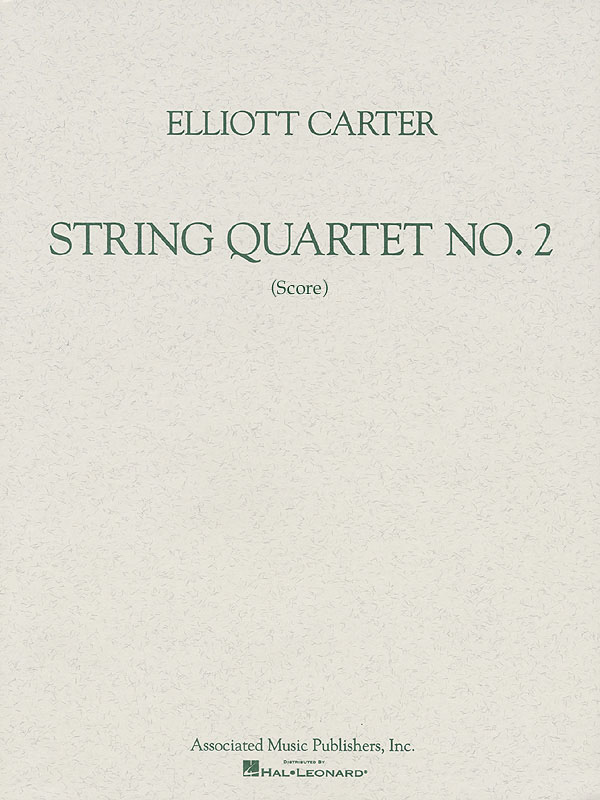 Elliott Carter: String Quartet No. 2 (1959): String Quartet: Score