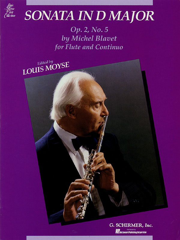 Michel Blavet: Sonata in D Major  Op. 2  No. 5: Flute: Instrumental Work