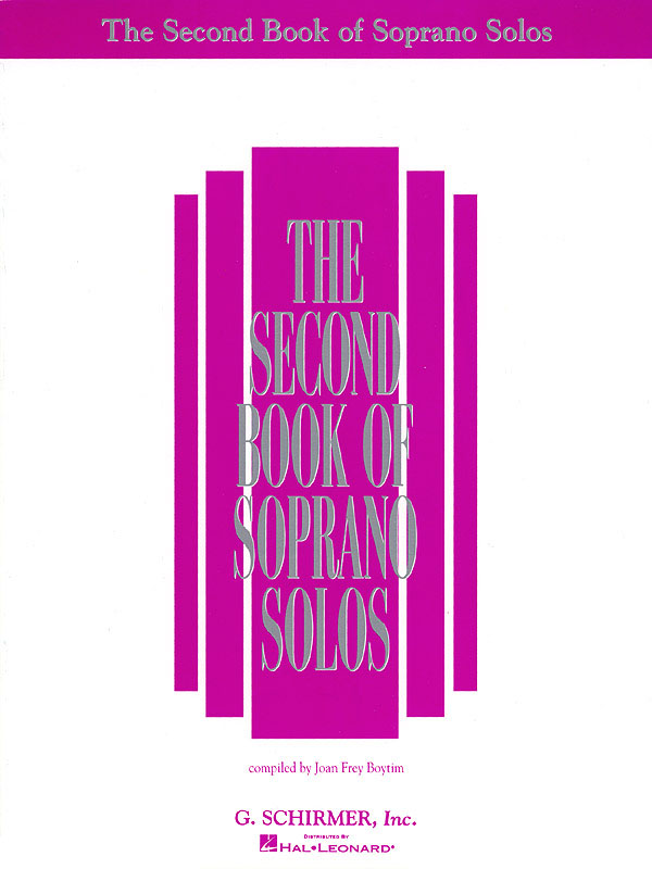 The Second Book of Soprano Solos: Soprano: Mixed Songbook