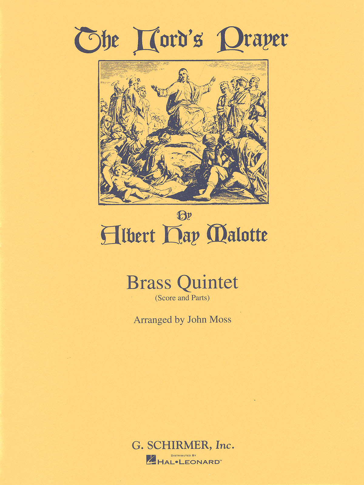 Albert Hay Malotte: The Lord's Prayer: Brass Ensemble: Score and Parts