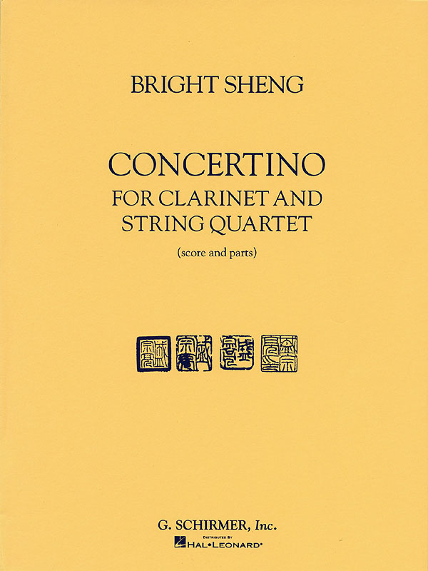 Bright Sheng: Concertino: Chamber Ensemble: Score and Parts