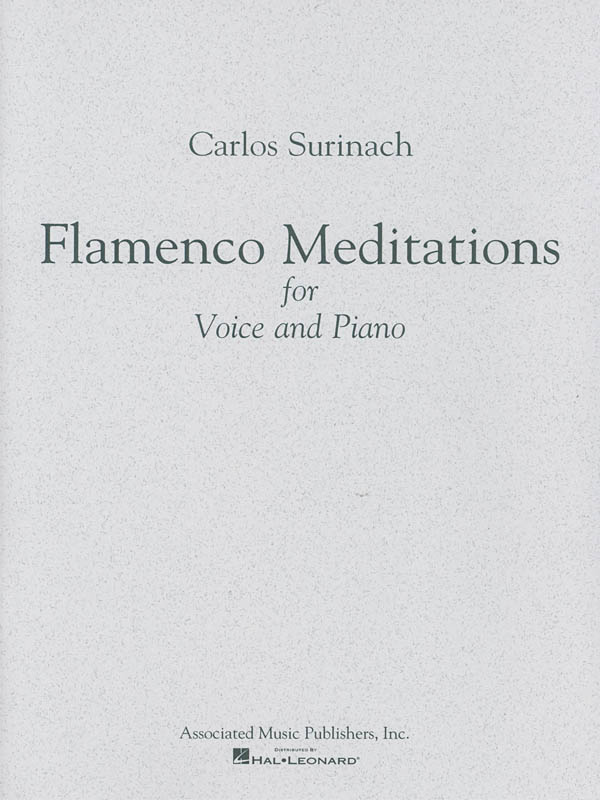 Carlos Surinach: Flamenco Meditations: Voice: Vocal Score