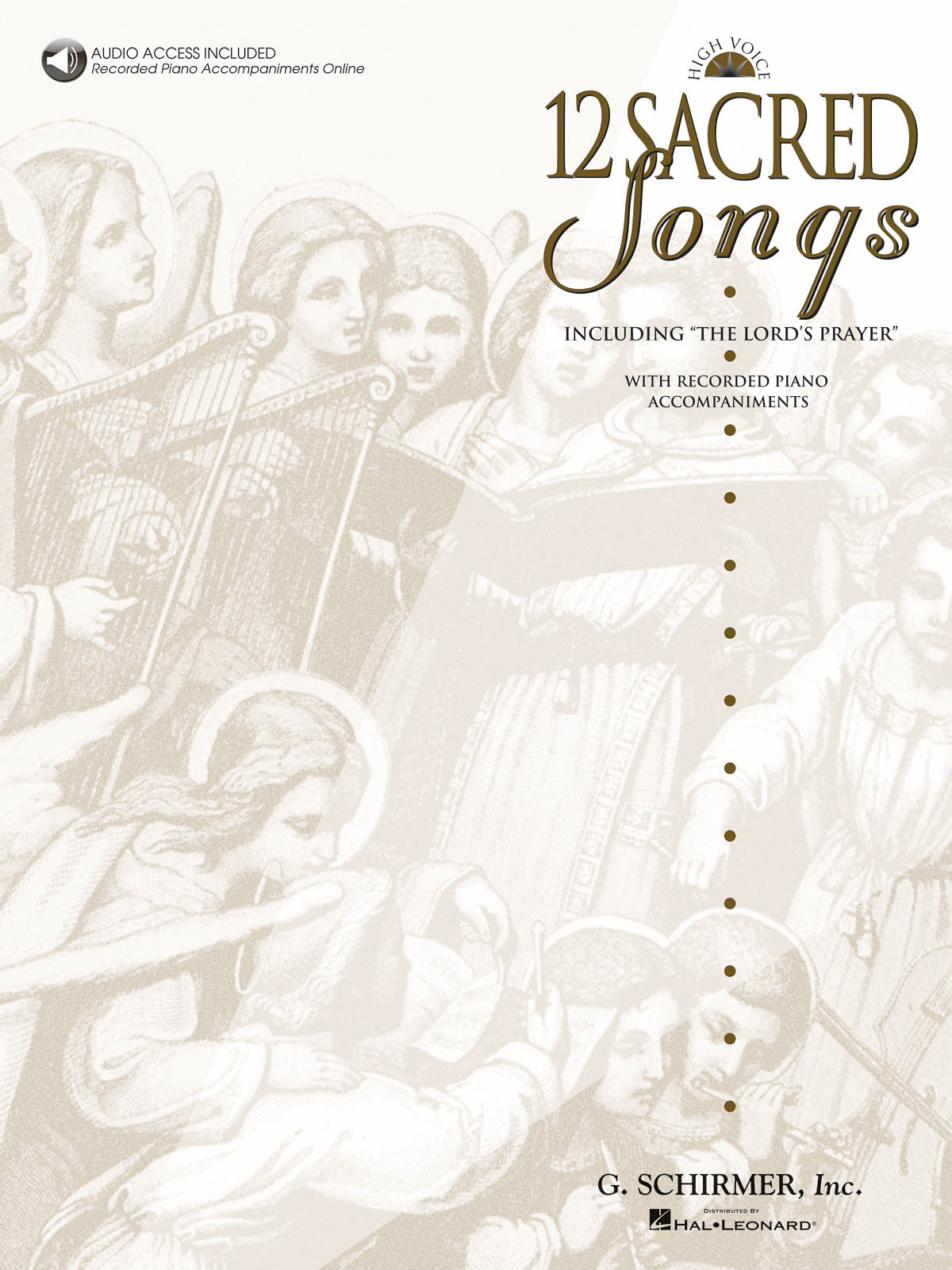 12 Sacred Songs - High Voice: High Voice: Mixed Songbook