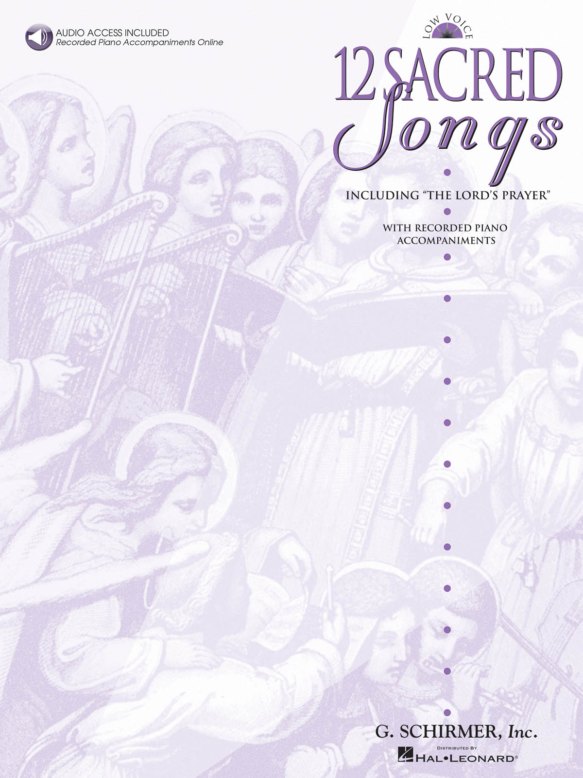 12 Sacred Songs - Low Voice: Low Voice: Mixed Songbook