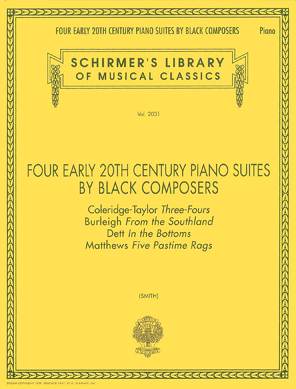 Four Early 20th Century Piano Suites: Piano: Instrumental Album