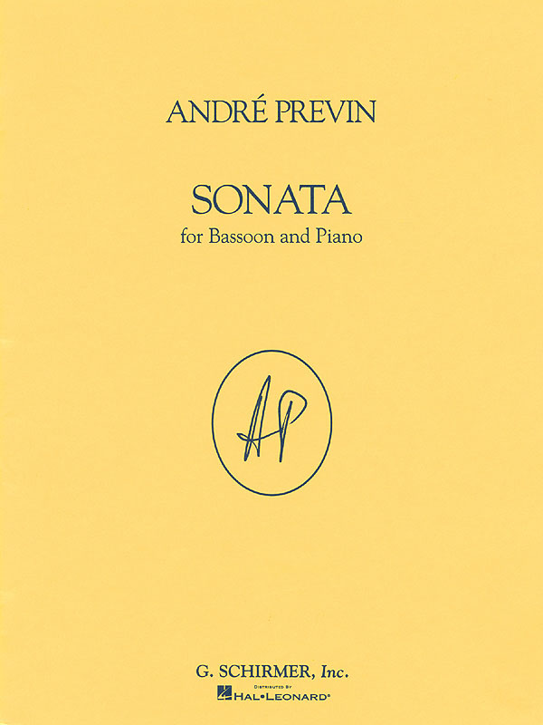 Andr Previn: Sonata: Bassoon and Accomp.: Instrumental Work