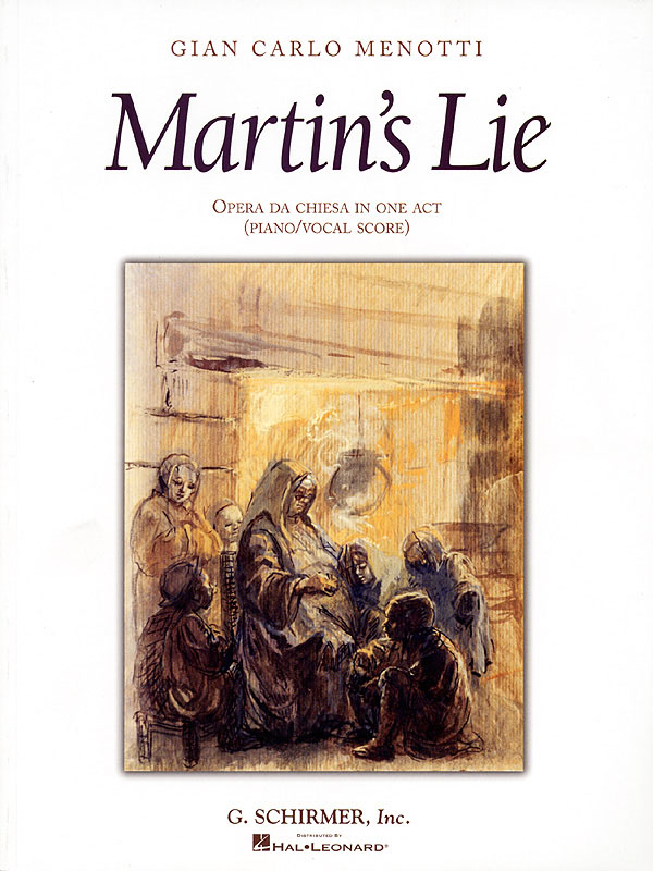 Gian Carlo Menotti: Martin's Lie: Vocal: Vocal Score