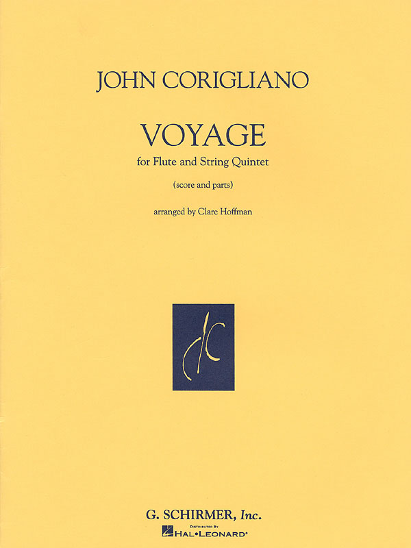 John Corigliano: Voyage: Chamber Ensemble: Score and Parts