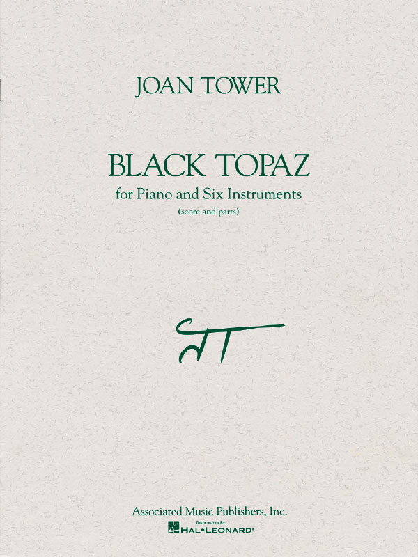 Joan Tower: Black Topaz: Wind Ensemble: Score & Parts