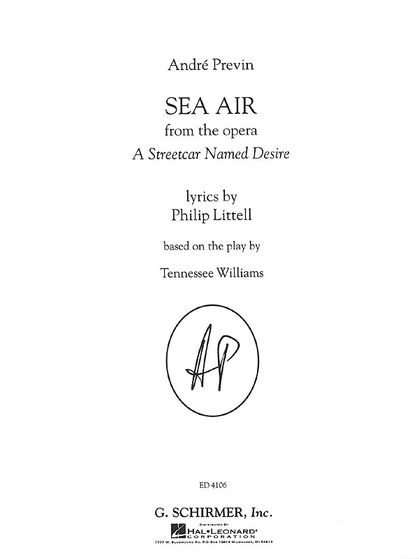Andr Previn: I Can Smell the Sea Air: Soprano: Vocal Album