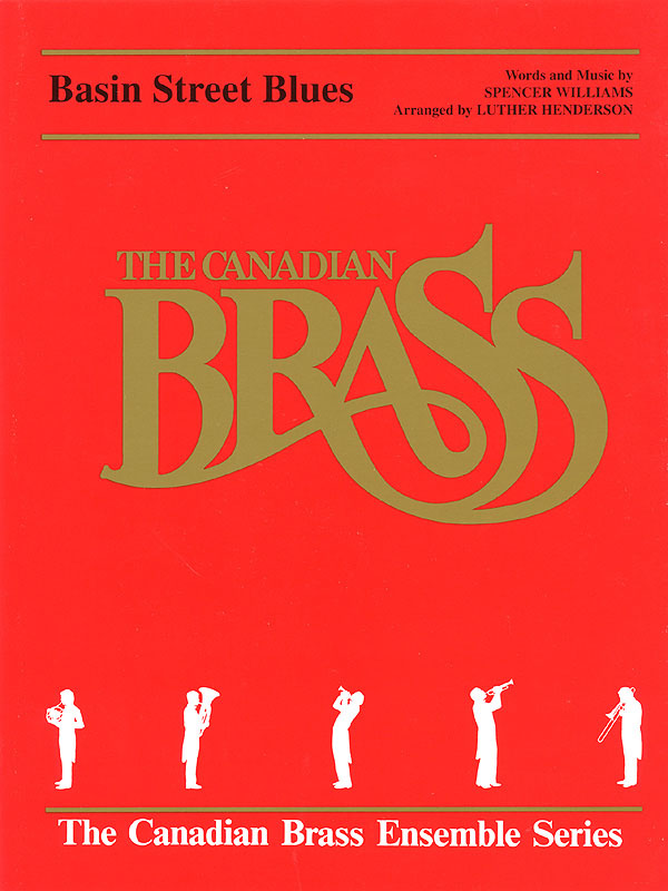 Spencer Williams: Basin Street Blues: Brass Ensemble: Score & Parts