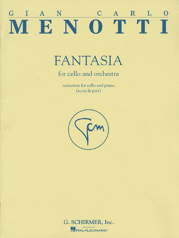 Gian Carlo Menotti: Fantasia: Cello and Accomp.: Instrumental Work
