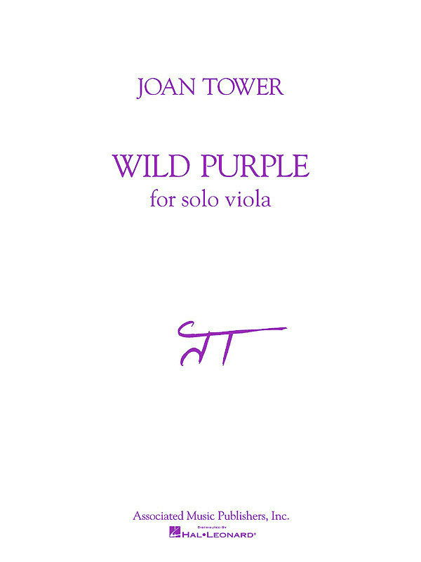 Joan Tower: Wild Purple: Viola: Instrumental Work