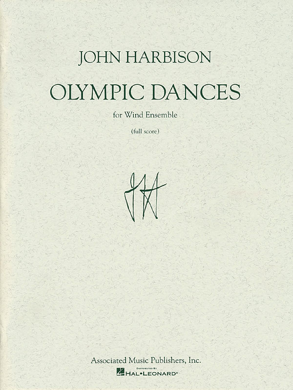 John Harbison: Olympic Dances: Wind Ensemble: Score