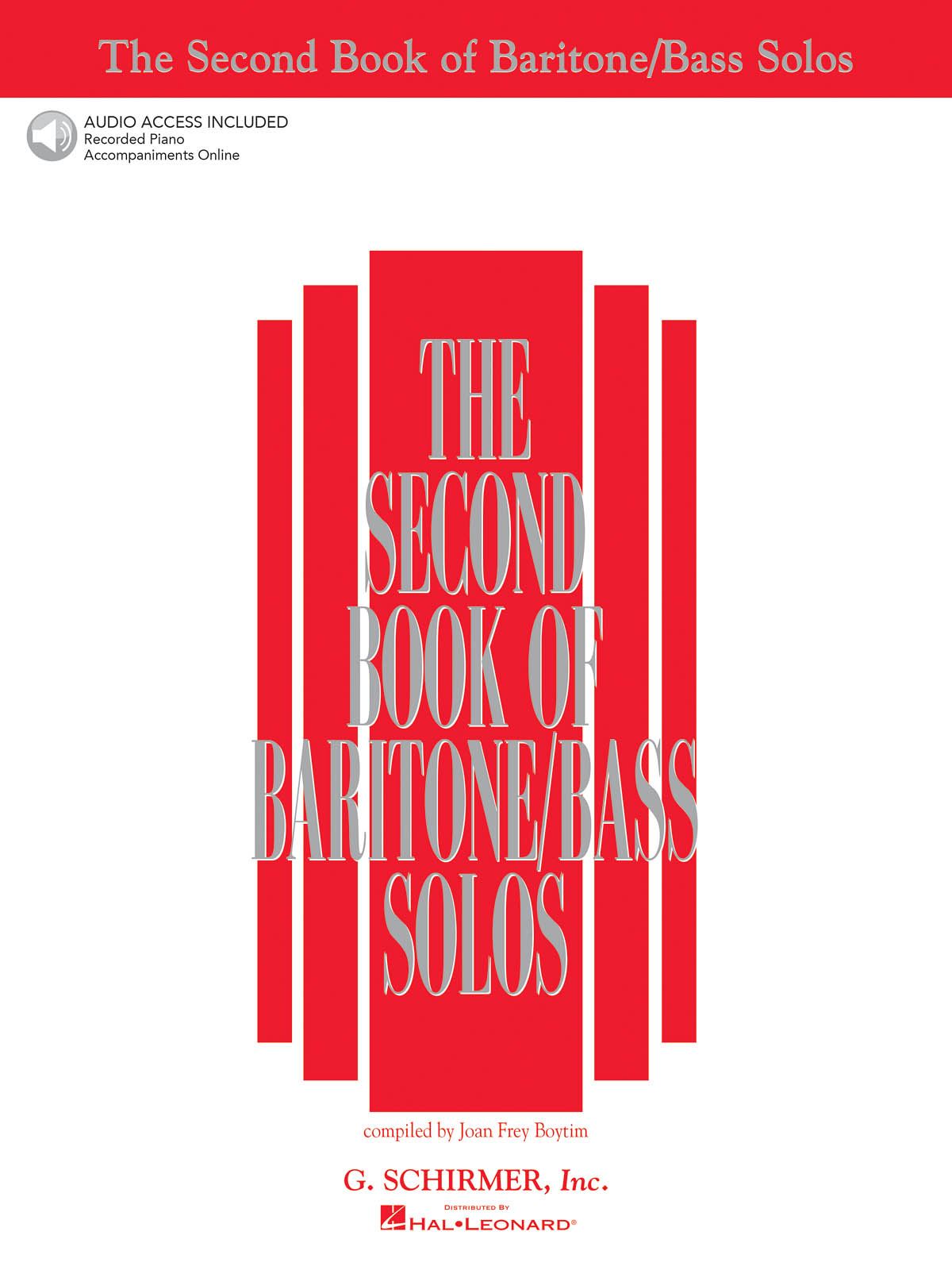 The Second Book of Baritone/Bass Solos: Baritone Voice: Vocal Album