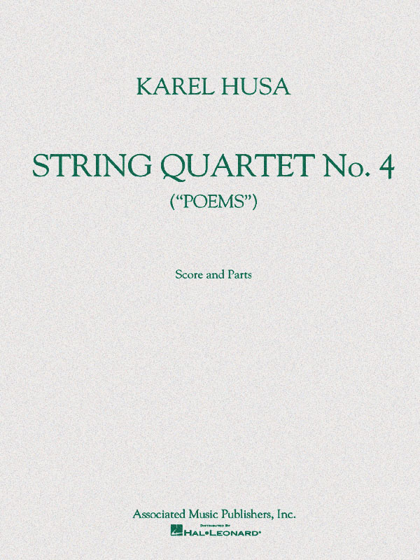 Karel Husa: String Quartet No. 4: String Quartet: Score and Parts
