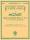 Wolfgang Amadeus Mozart: Violin Concertos Nos. 3  4  5: Violin: Instrumental