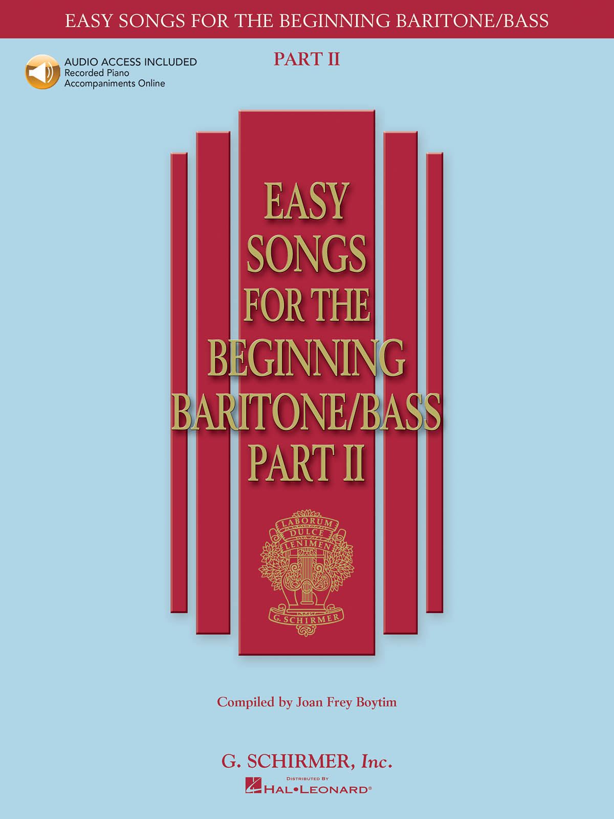 Easy Songs for the Beginning: Baritone Voice: Vocal Album