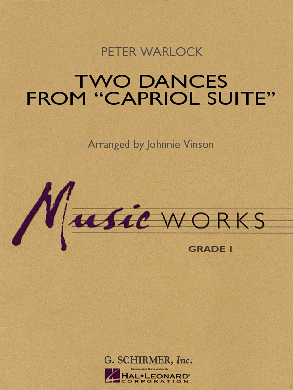 Peter Warlock: Two Dances from Capriol Suite: Concert Band: Score & Parts