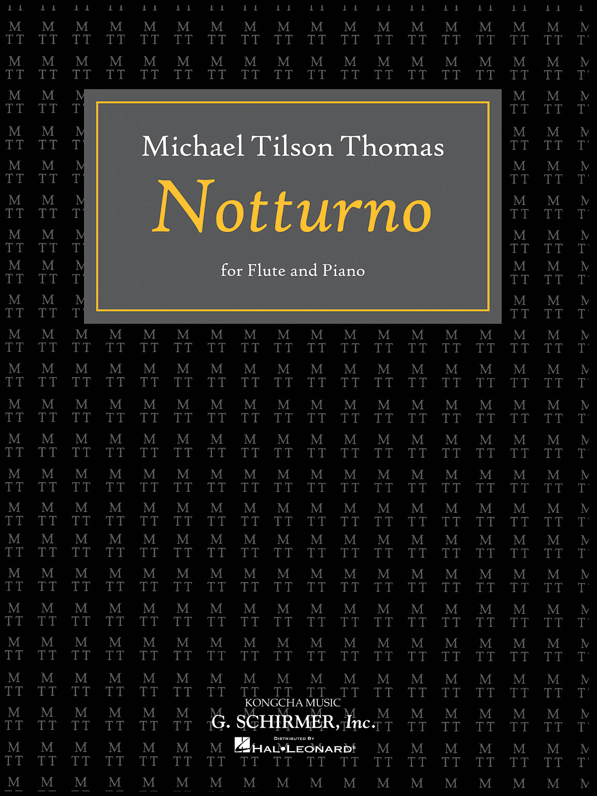 Michael Tilson Thomas: Notturno: Flute: Instrumental Work