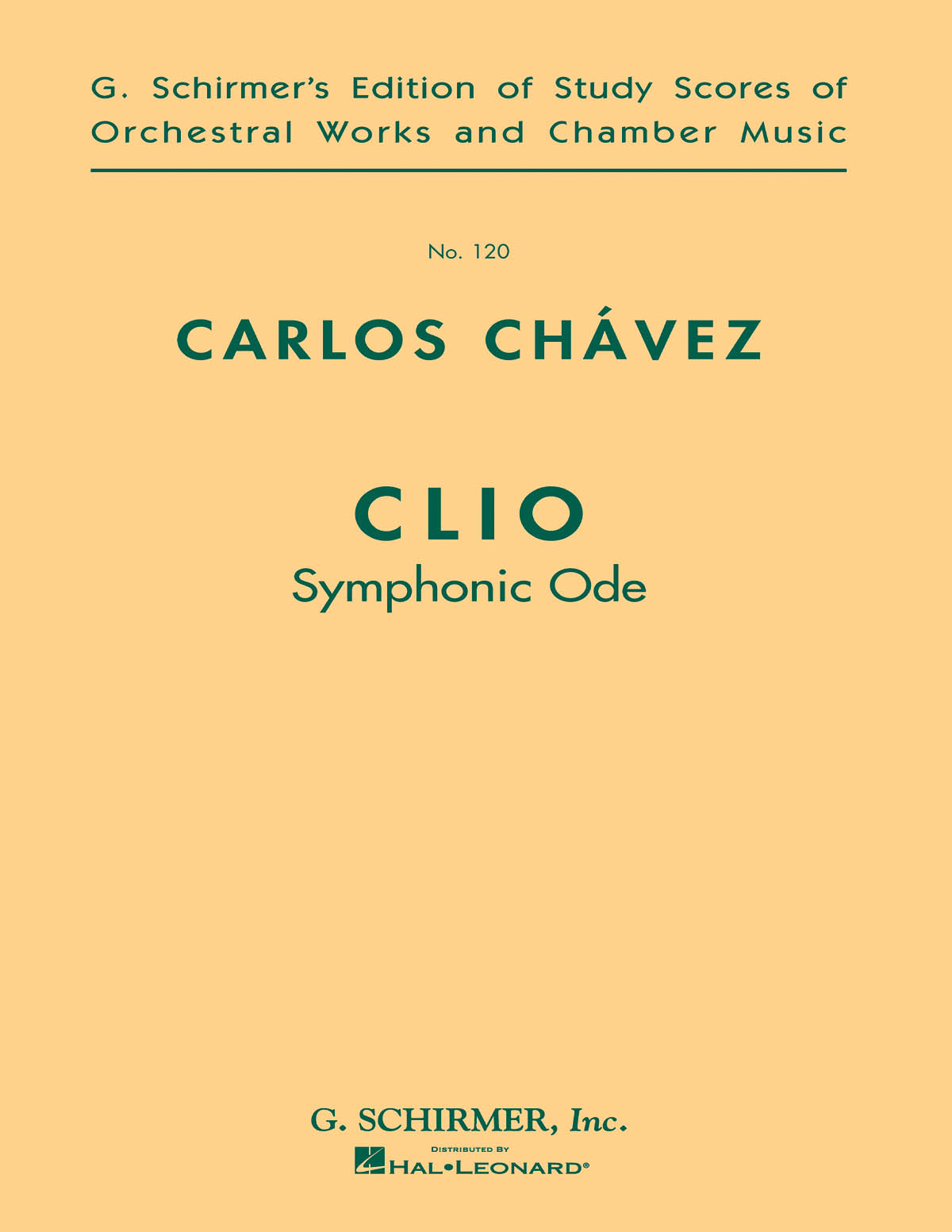 Carlos Chvez: Clio (Symphonic Ode): Orchestra: Score