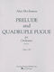 Alan Hovhaness: Prelude & Quadruple Fugue  Op. 128: Orchestra: Score