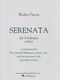 Walter Piston: Serenata: Orchestra: Score