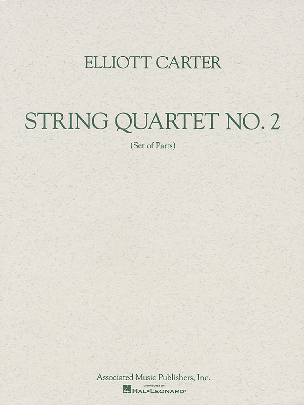 Elliott Carter: String Quartet No. 2 (1959): String Quartet: Instrumental Work