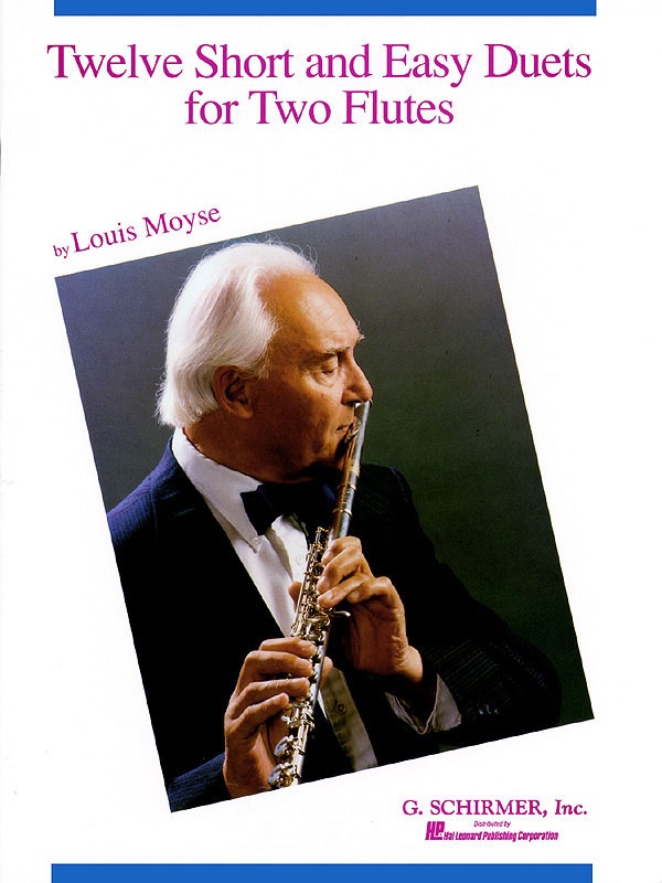 Louis Moyse: Twelve Short and Easy Duets: Flute Duet: Instrumental Album