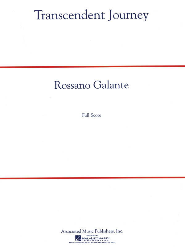 Rossano Galante: Transcendent Journey: Concert Band: Score