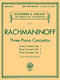 Sergei Rachmaninov: 3 Piano Concertos: Nos. 1  2  and 3: Piano Duet: