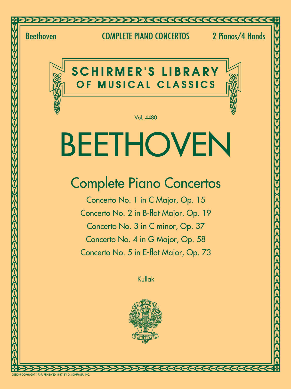 Ludwig van Beethoven: Beethoven - Complete Piano Concertos: Piano Duet: