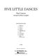 Paul Creston: Five Little Dances: String Orchestra: Score