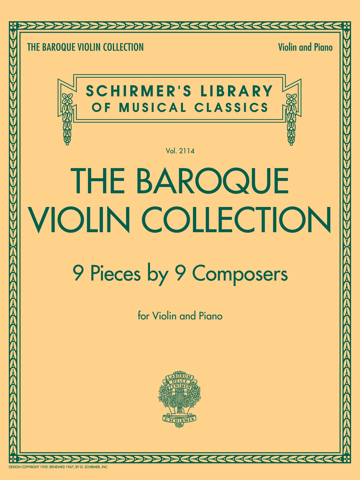 The Baroque Violin Collection: Violin: Score and Parts