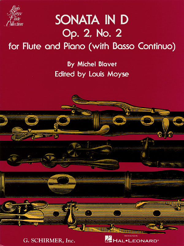 Michel Blavet: Sonata in D Major  Op. 2  No. 2: Flute: Instrumental Work
