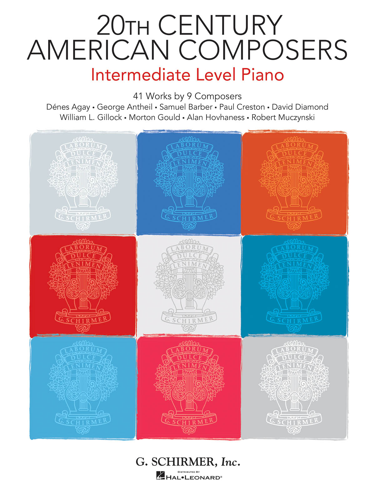 20th Century American Composers - Intermed. Level: Piano: Instrumental Album