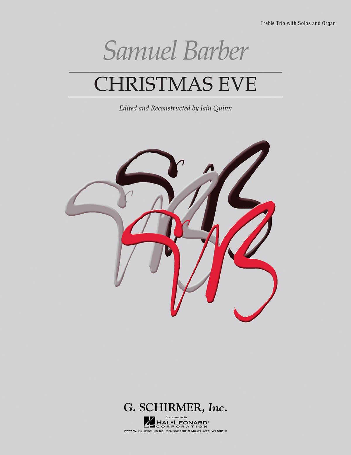 Christmas Eve: Women's Choir: Vocal Score