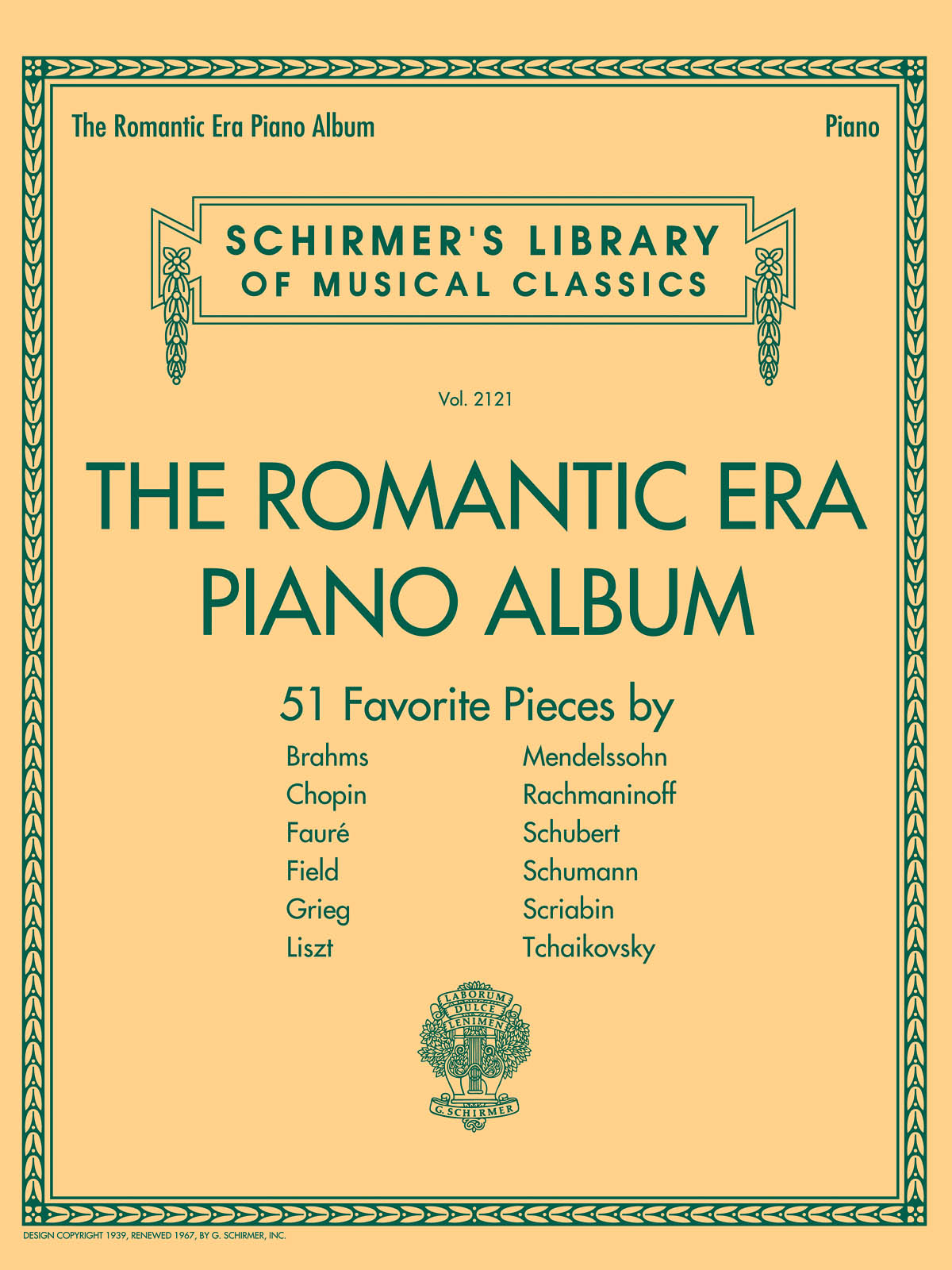 The Romantic Era Piano Album: Piano: Instrumental Album