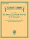 95 Waltzes by 16 Composers for Piano: Piano: Instrumental Album