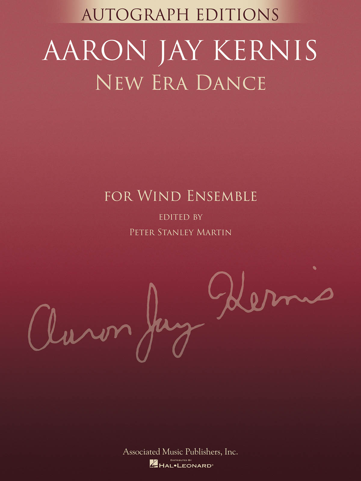 Aaron Jay Kernis: New Era Dance: Wind Ensemble: Score