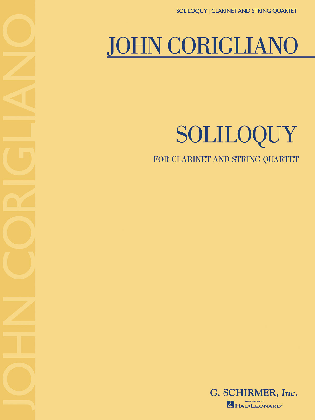 Soliloquy: Chamber Ensemble: Score