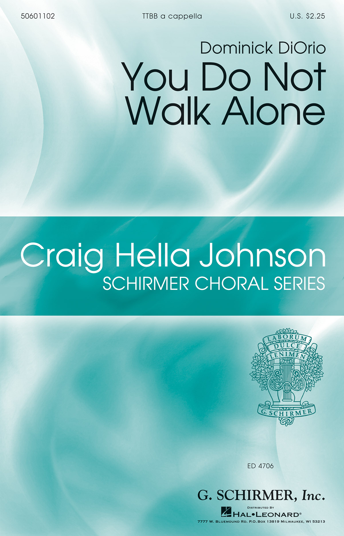 You Do Not Walk Alone: TTBB: Vocal Score