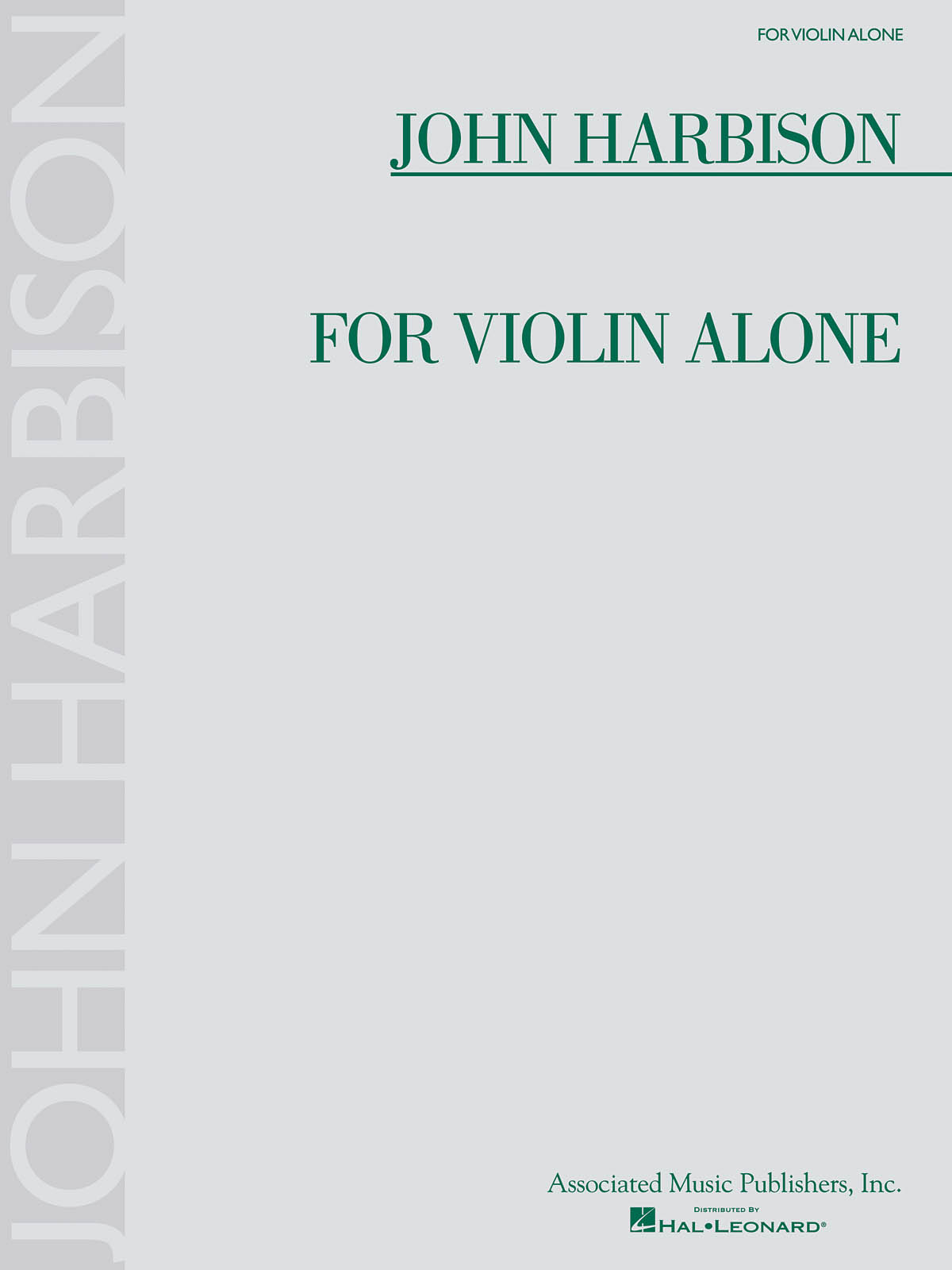For Violin Alone: Violin: Instrumental Album