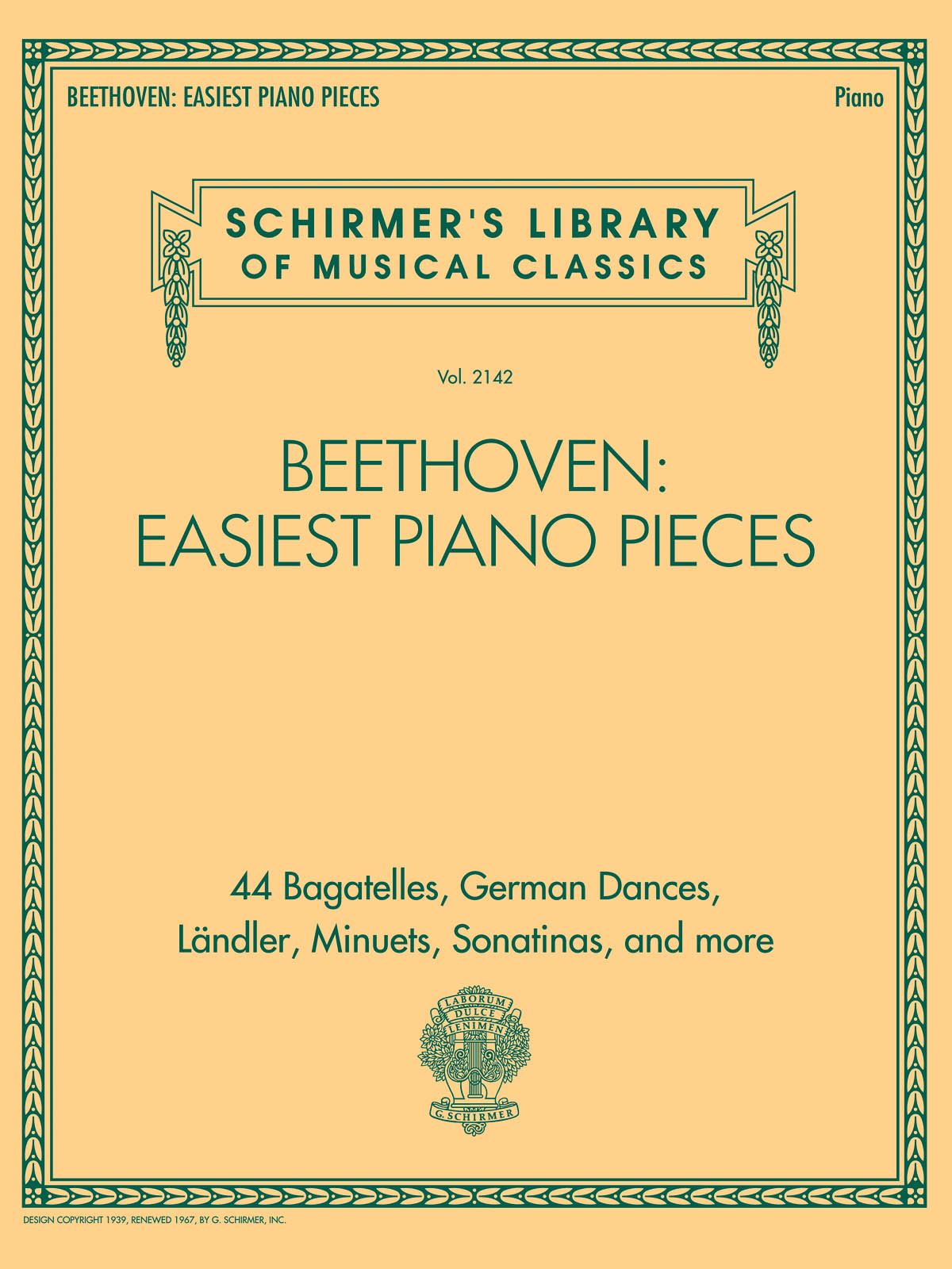 Ludwig van Beethoven: Beethoven: Easiest Piano Pieces: Instrumental Album
