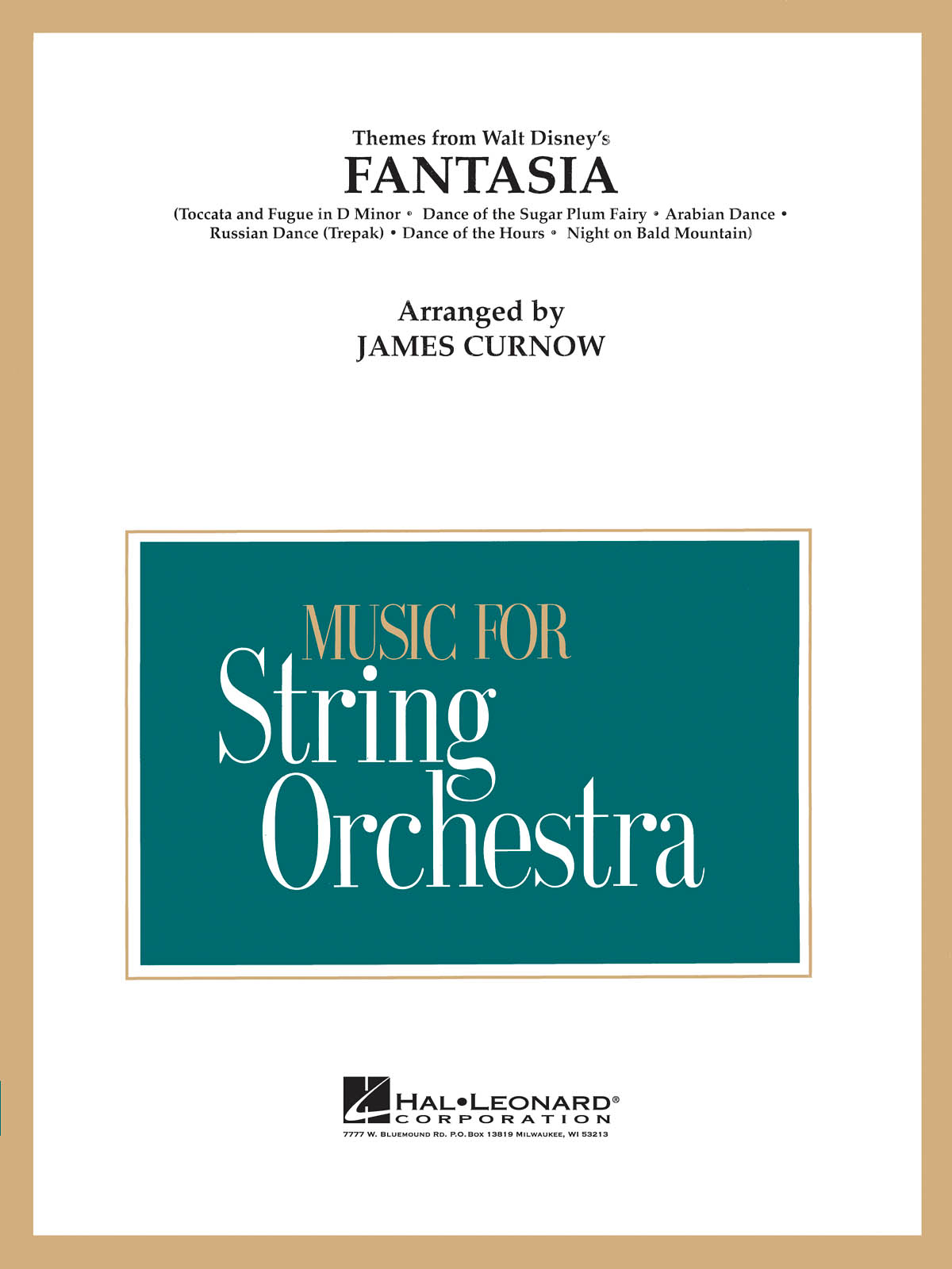 Themes from Fantasia: Orchestra: Score & Parts