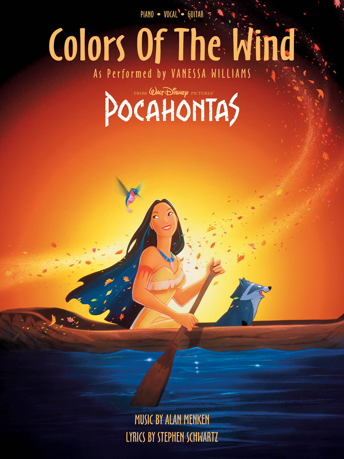 Vanessa Williams: Colors Of The Wind From Pocahontas: Voice & Piano: Single