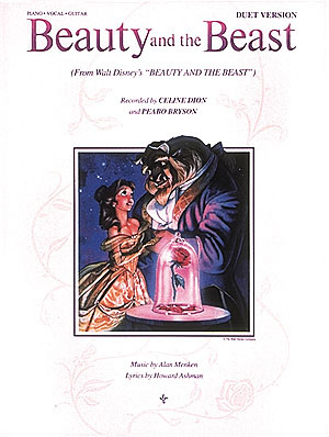 Céline Dion Peabo Bryson: Beauty And The Beast: Piano: Single Sheet