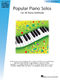 Popular Piano Solos Level 1: Piano: Instrumental Album