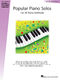 Popular Piano Solos Level 2: Piano: Instrumental Album