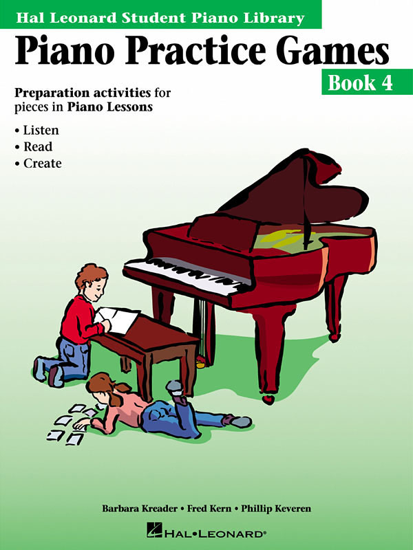Barbara  Kreader: Piano Practice Games Book 4: Piano: Instrumental Tutor